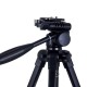 100BTF BY358 Foldable 46cm 130cm Tripod with Ball Head Quick Release Plate Max Laod 10KG 100BTF BY358 Foldable 46cm 130cm Tripod with Ball Head Quick Release Plate Max Laod 10KG