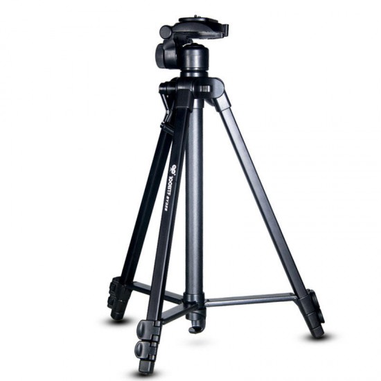 100BTF BY358 Foldable 46cm 130cm Tripod with Ball Head Quick Release Plate Max Laod 10KG