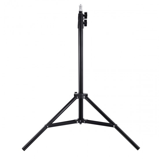 110cm Retractable Aluminum Alloy Mobile Phone Live Bracket Camera Tripod Photography Light Stand Flash Stand