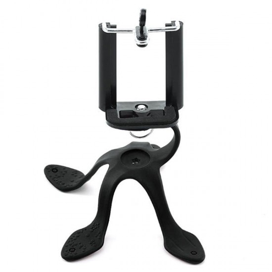 Mini Tripod Mount Portable Flexible Stand Holder for iPhone Smartphone Gopro Sjcam Xiaomi Yi