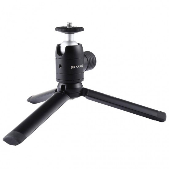 PKT44 Mini Desktop Portable Tripod with 360 Degree Rotation Tripod Ball Head