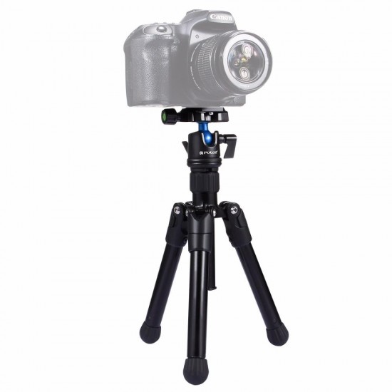 PU3001 Mini Pocket Tripod Monopod Holder 360 Degree Ball Head for DSLR Camera Camcorder