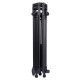 PU3003 Adjustable Aluminum Alloy Tripod 62-160CM with Fluid Drag Tripod Head