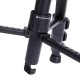 Portable QZSD Q111 4 Sections 5KG Tripod With Q08 Rocker Arm Ball Head For SLR Camera