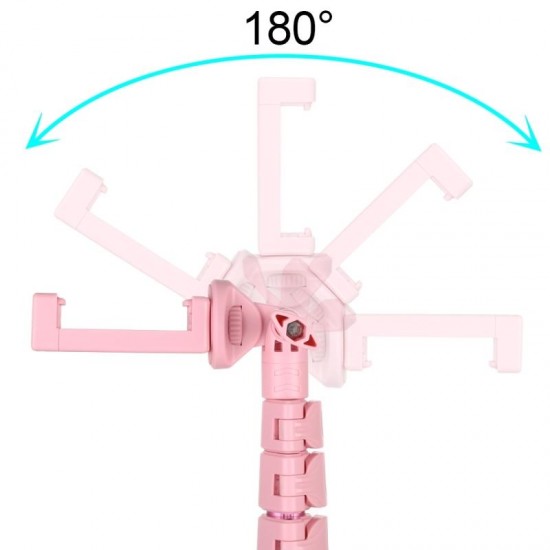 PU420 Extendable 180 Degree Rotation Tripod Selfie Stick with Cold Shoe Mount for Youtube Tik Tok Live Streaming PU420 Extendable 180 Degree Rotation Tripod Selfie Stick with Cold Shoe Mount for Youtube Tik Tok Live Streaming