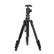 XTGP438 Aluminum Alloy 4-Sections Camera Tripod for Canon for Nikon DSLR Stand With Ball Head 10kg Max Load 1.4m Max Height XTGP438 Aluminum Alloy 4-Sections Camera Tripod for Canon for Nikon DSLR Stand With Ball Head 10kg Max Load 1.4m Max Height