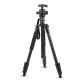 XTGP439 Aluminum Alloy 4-Sections Camera Tripod for DSLR Stand With Ball Head 8kg Max Load