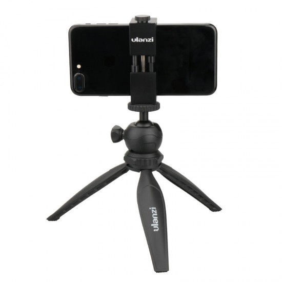 MT-03 Mini Desktop Tripod with Removable Ballhead 1/4 Screw