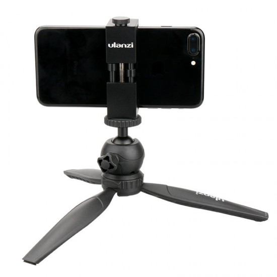 MT-03 Mini Desktop Tripod with Removable Ballhead 1/4 Screw