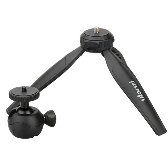 MT-03 Mini Desktop Tripod with Removable Ballhead 1/4 Screw