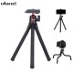 MT-11 Octopus Flexible 1.2KG Payload Black Tripod with 2 in 1 Phone Clip for DSLR Camera Smartphone