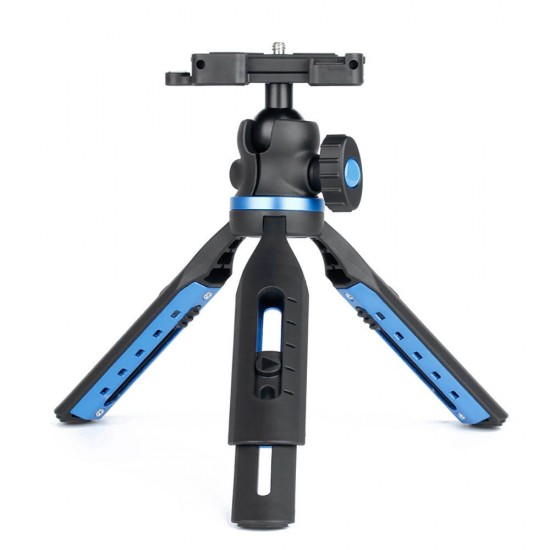 TT20 Extendable Mini Tripod 2 In 1 Phone Holder Mount Tripod for DSLR Camera Smarphone