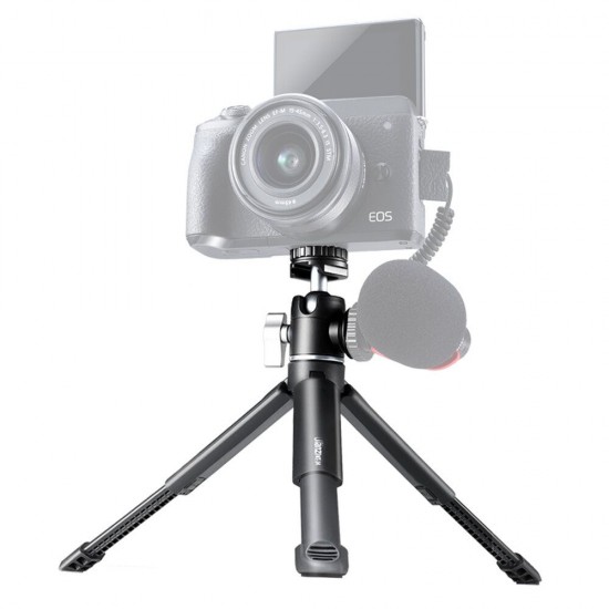 Lite Mini Tripod Extendable Dual Cold Shoe Ball Head Tripod for Phone Mirrorless Camera Lite Mini Tripod Extendable Dual Cold Shoe Ball Head Tripod for Phone Mirrorless Camera