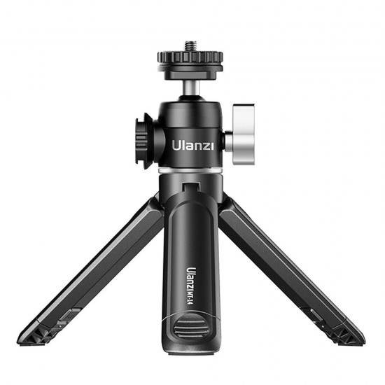 Lite Mini Tripod Extendable Dual Cold Shoe Ball Head Tripod for Phone Mirrorless Camera