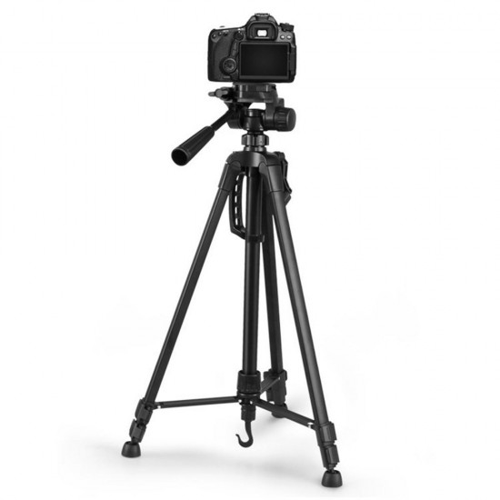 WT3520 Aluminum Alloy Foldable Protable Photography Tripod for Camera DV Camcorder