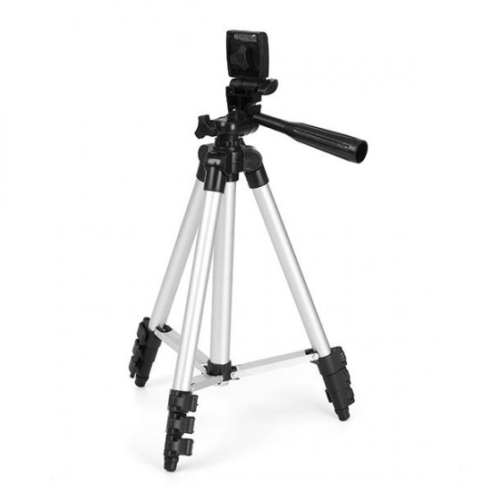 325 4 Section 1.2M Aluminium Alloy Foldable Tripod Support for DSLR Camera