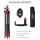 T60 Mobile Phone Holder With Bluetooth Remote Control Camera Tripod For IPhone/Galaxy/Huawei/ For Gopro For SLR T60 Mobile Phone Holder With Bluetooth Remote Control Camera Tripod For IPhone/Galaxy/Huawei/ For Gopro For SLR