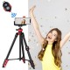 T60 Mobile Phone Holder With Bluetooth Remote Control Camera Tripod For IPhone/Galaxy/Huawei/ For Gopro For SLR T60 Mobile Phone Holder With Bluetooth Remote Control Camera Tripod For IPhone/Galaxy/Huawei/ For Gopro For SLR
