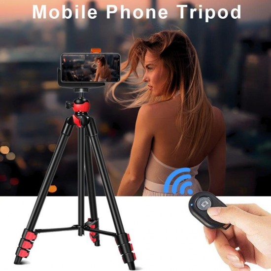 T60 Mobile Phone Holder With Bluetooth Remote Control Camera Tripod For IPhone/Galaxy/Huawei/ For Gopro For SLR T60 Mobile Phone Holder With Bluetooth Remote Control Camera Tripod For IPhone/Galaxy/Huawei/ For Gopro For SLR