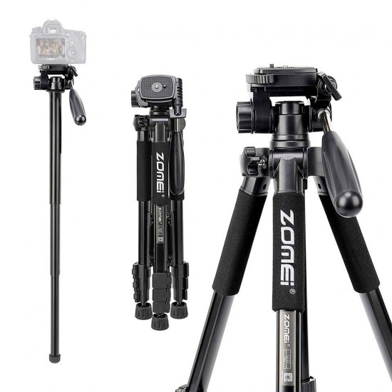 Tripod Q222 Monopod Camera Stand Multi-function Flexible Professional Tripod for Travel Smartphone Camera DSLR Projector Tripod Q222 Monopod Camera Stand Multi-function Flexible Professional Tripod for Travel Smartphone Camera DSLR Projector