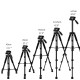 Tripod Q222 Monopod Camera Stand Multi-function Flexible Professional Tripod for Travel Smartphone Camera DSLR Projector Tripod Q222 Monopod Camera Stand Multi-function Flexible Professional Tripod for Travel Smartphone Camera DSLR Projector