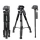 Tripod Q222 Monopod Camera Stand Multi-function Flexible Professional Tripod for Travel Smartphone Camera DSLR Projector Tripod Q222 Monopod Camera Stand Multi-function Flexible Professional Tripod for Travel Smartphone Camera DSLR Projector