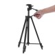 Y-3400 Foldable 54cm 135cm Tripod with 360 Degree Rotation Tripod Head Bubble