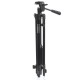 Y-3400 Foldable 54cm 135cm Tripod with 360 Degree Rotation Tripod Head Bubble