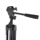 Y-3400 Foldable 54cm 135cm Tripod with 360 Degree Rotation Tripod Head Bubble