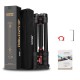 M5 Travel Camera Tripod Lightweight Aluminum Tripod Compact Portable Stand with 360 Degree Ball Head and Carry Bag Case