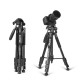 Z666 Professional Portable Travel Aluminium Camera Tripod Stand with Pan Head for Canon Dslr Camera