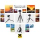 Q666 Lightweight Portable Professional Travel Camera Tripod Monopod Aluminum Ball Head Compact for Digital SLR DSLR Camera