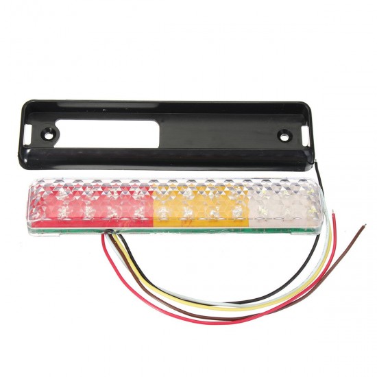 10-30V 24Led Rear Tail Stop Brake Light Indicator Lorry Trailer Carvan Truck Van Light