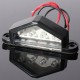 10-30V 4 LED Rear License Plate Light Lamp Truck Trailer Waterproof