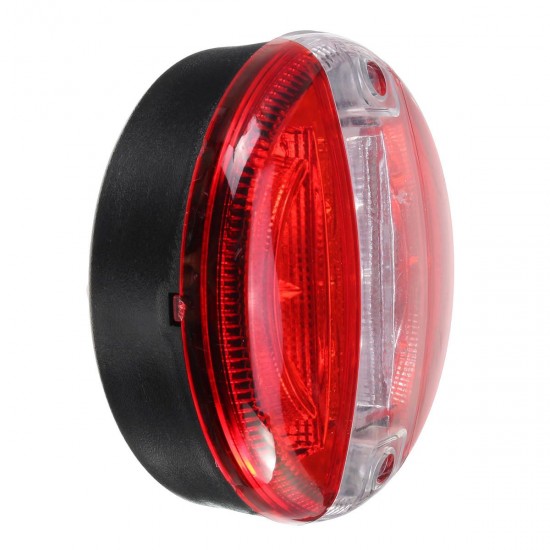 10-30V Car Rear Tail Light Round Hamburger LED Lamp For Lorry Truck Van Trailer