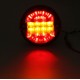 10-30V Car Rear Tail Light Round Hamburger LED Lamp For Lorry Truck Van Trailer