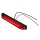 12LED Side Marker Light Tail Signal Lamp White/Green/Yellow/Red/ Blue 12V-24V for Trailer Truck Ute Boat Caravan