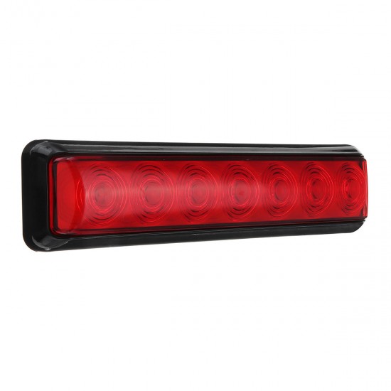 12V 0.12A 1.5W 7 LED Car Tail Light Turn Signal Brake Reversing Lamp Side Marker Light