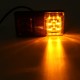 12V 16 LED Car Tail Light 4 LED License Plate Lamp for Truck Trailer Boat