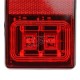 12V 16 LED Car Tail Light 4 LED License Plate Lamp for Truck Trailer Boat