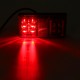 12V 16 LED Car Tail Light 4 LED License Plate Lamp for Truck Trailer Boat