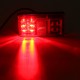 12V 16 LED Car Tail Light 4 LED License Plate Lamp for Truck Trailer Boat