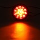 12V 16LED Turn Signal Light Brake Stop Tail Lamp Round For Truck Trailer Lorry