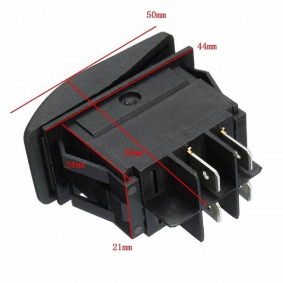 12V 20A SPST LED ON/OFF Illuminated Rocker Toggle Switch For Car Van Boat Marine 12V 20A SPST LED ON/OFF Illuminated Rocker Toggle Switch For Car Van Boat Marine