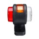 12V-24V 11 LED Double Side Marker Light Indicator Lamp Rubber Outline For Trailer Truck Caravan Van