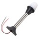 12V 5W Warm White Cover Shoreline Marine Fold Down Stern Anchor Light Pontoon Boat Signal Light