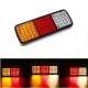 12V 75 LED Rear Tail Lights Brake Reverse Lamp Red+Yellow+White Waterproof For Truck Ute Boat Trailer 12V 75 LED Rear Tail Lights Brake Reverse Lamp Red+Yellow+White Waterproof For Truck Ute Boat Trailer