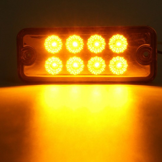 12V 8 LED Side Marker Light Lamp Truck Trailer Lorry Caravan Waterproof 12V 8 LED Side Marker Light Lamp Truck Trailer Lorry Caravan Waterproof