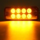 12V 8 LED Side Marker Light Lamp Truck Trailer Lorry Caravan Waterproof