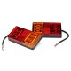 12V LED Car Indicator Tail Light Brake Stop Lamp for Marine Trailer Camper Caravan